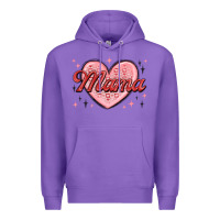 Purple mama valentines Premium Hoodie - MaliasSmallBusiness