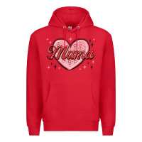 Red mama valentines Premium Hoodie - MaliasSmallBusiness