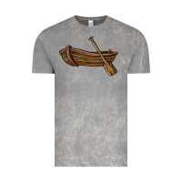 Cloud Rock rowboat Vintage Tee - BarkalooDesign