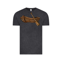 Vintage Black rowboat Vintage Tee - BarkalooDesign