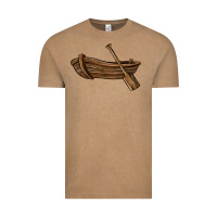 Vintage Coffee rowboat Vintage Tee - BarkalooDesign
