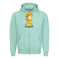 Seafoam baseball throphy cup fa element Zipper Hoodie - FaDigitalArtStudio