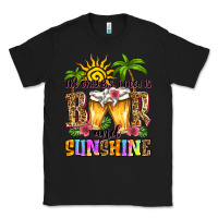 Black the only b.s. i need is beer and sunshine Classic Tee - Zillion Design Studio