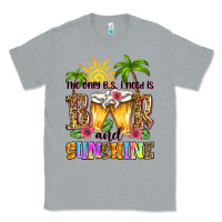 Heather Grey the only b.s. i need is beer and sunshine Classic Tee - Zillion Design Studio