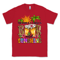 Red the only b.s. i need is beer and sunshine Classic Tee - Zillion Design Studio