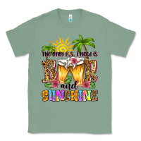 Sage the only b.s. i need is beer and sunshine Classic Tee - Zillion Design Studio