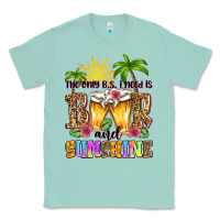 Seafoam the only b.s. i need is beer and sunshine Classic Tee - Zillion Design Studio