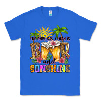 True Royal the only b.s. i need is beer and sunshine Classic Tee - Zillion Design Studio
