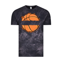 Cloud Black custom basketball Vintage Tee - MaliasSmallBusiness