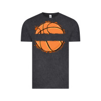 Vintage Black custom basketball Vintage Tee - MaliasSmallBusiness