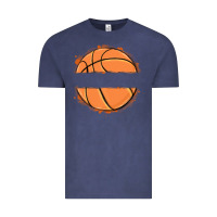 Vintage Denim custom basketball Vintage Tee - MaliasSmallBusiness