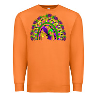 Carrot mardi gras rainbow Premium Sweatshirt - AdoDesignShop