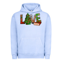Pigment Grape Ice Love Christmas tree cake Urban Hoodie - NancyCooperArtShop
