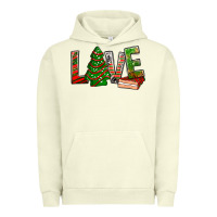 Pigment Pistachio Love Christmas tree cake Urban Hoodie - NancyCooperArtShop
