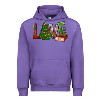 Tulip Love Christmas tree cake Urban Hoodie - NancyCooperArtShop
