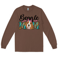 Chestnut western beagle mom Long Sleeve Tee - RanaPortraitStore