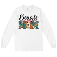 White western beagle mom Long Sleeve Tee - RanaPortraitStore