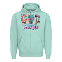 With God All Things Are Possible Zipper Hoodie | Teevron