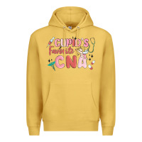 Antique Gold cupids favorite cna Premium Hoodie - MaliasSmallBusiness