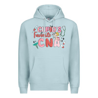 Blue Mist cupids favorite cna Premium Hoodie - MaliasSmallBusiness