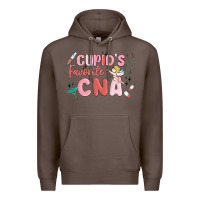 Coffee cupids favorite cna Premium Hoodie - MaliasSmallBusiness