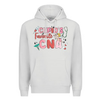 Dove Grey cupids favorite cna Premium Hoodie - MaliasSmallBusiness