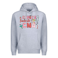 Heather Grey cupids favorite cna Premium Hoodie - MaliasSmallBusiness