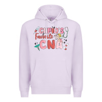 Lilac cupids favorite cna Premium Hoodie - MaliasSmallBusiness