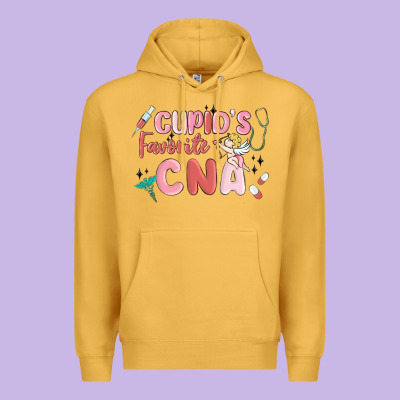 Cupids Favorite Cna Premium Hoodie Designed By Maliassmallbusiness
