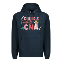Navy cupids favorite cna Premium Hoodie - MaliasSmallBusiness