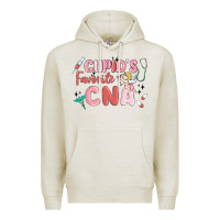 Oatmeal Heather cupids favorite cna Premium Hoodie - MaliasSmallBusiness