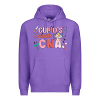 Purple cupids favorite cna Premium Hoodie - MaliasSmallBusiness