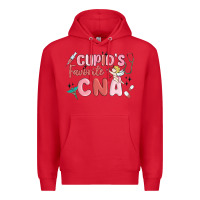 Red cupids favorite cna Premium Hoodie - MaliasSmallBusiness