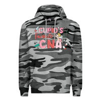 Slate Camo cupids favorite cna Premium Hoodie - MaliasSmallBusiness