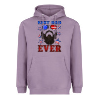 Lavender best dad ever american flag Heavyweight Hoodie - Artiststas
