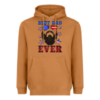 Meerkat best dad ever american flag Heavyweight Hoodie - Artiststas