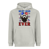 Moon Dust best dad ever american flag Heavyweight Hoodie - Artiststas