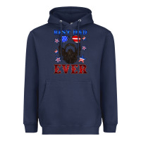 Navy best dad ever american flag Heavyweight Hoodie - Artiststas