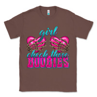 Chestnut Girl Check Those Boobies Classic Tee - texasbilliewilder