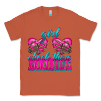 Copper Girl Check Those Boobies Classic Tee - texasbilliewilder
