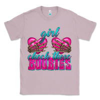 Lilac Girl Check Those Boobies Classic Tee - texasbilliewilder
