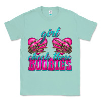 Seafoam Girl Check Those Boobies Classic Tee - texasbilliewilder