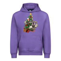 Tulip Festive af Christmas middle finger Urban Hoodie - NancyCooperArtShop