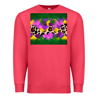 Cardinal mardi gras Leopard and heart Premium Sweatshirt - AdoDesignShop