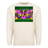 Sandshell mardi gras Leopard and heart Premium Sweatshirt - AdoDesignShop
