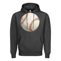 Charcoal Heather baseball fa element Zipper Hoodie - FaDigitalArtStudio
