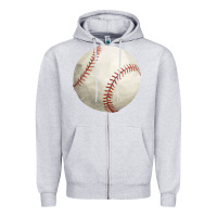 Heather Grey baseball fa element Zipper Hoodie - FaDigitalArtStudio