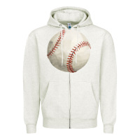 Oatmeal Heather baseball fa element Zipper Hoodie - FaDigitalArtStudio