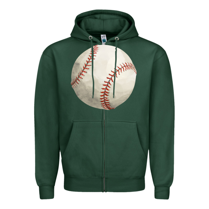 Baseball Fa Element Zipper Hoodie by FaDigitalArtStudio | Teevron