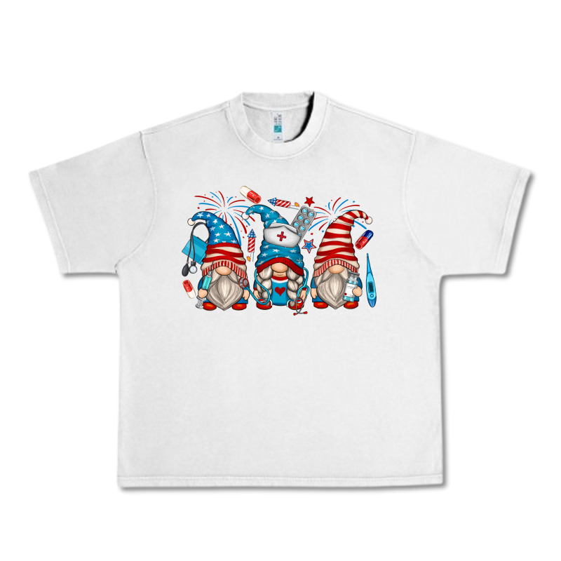 American Nurse Gnomes Urban Heavy Tee by Zillion Design Studio | Teevron